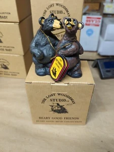 The Lost Woodsman Studio Beary Good Friends Figurine Rick Rowley 2003 New In Box - Picture 1 of 5