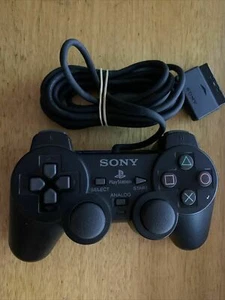 Genuine Sony Playstation 2 PS1 PS2 Analog Controller DualShock 2 Wired SCPH10010 - Picture 1 of 5