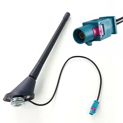 Antennenfuß + Antennenstab für VW POLO UP SEAT MII SKODA CITIGO FABIA 5L0035501