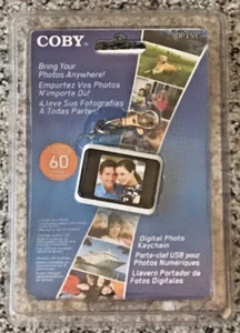 Coby Digital Photo Keychain DP-151 Holds 60 Photos 1.5” LCD Display NEW SEALED - Picture 1 of 2