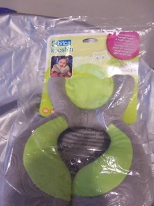 NEW - Brica Munchkin Koosh'n Infant Gray/Green Washable - Picture 1 of 4