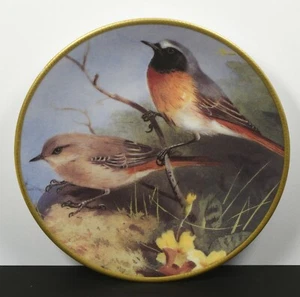 Davenport Porcelain ~ The Redstart ~ Thorburn's Garden Birds 6" Inch Plaque - Picture 1 of 3