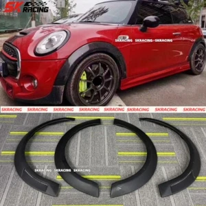 Fits 2014-2022 Mini Cooper F56 Unpainted FRP Fender Flare Wheel Arch Cover Kits - Picture 1 of 11