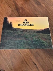 Jeep Wrangler Prospekt Brochure Depliant - Bild 1 von 1