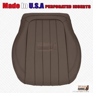 2017 2018 Mercedes Benz E300 Driver Side Bottom Perforated Seat Cover Nut Brown - Picture 1 of 10