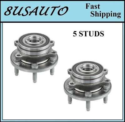 Conjunto de cojinete de cubo de rueda delantera apto para Ford Taurus Sho Performance 2013-2018 par Foto 1 de 3