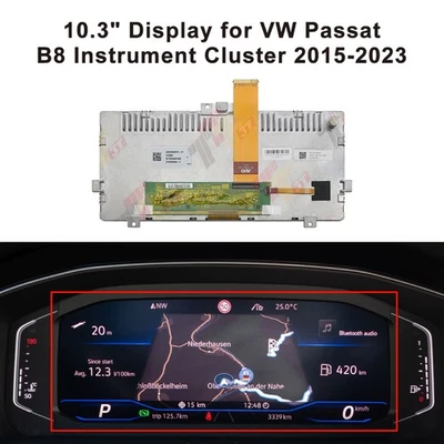 Pantalla para Skoda Octavia MK3 VW Passat B8 Tiguan MK2 Arteon Instrument Cluster Foto 1 de 4