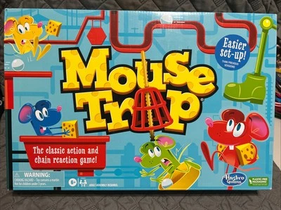 Mouse Trap - 2021 Hasbro Board Game - Easier Setup - NEW - Image 1 of 2