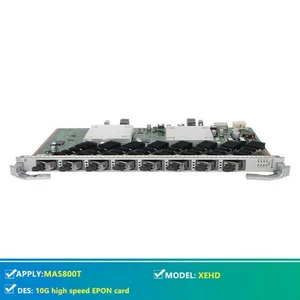 Huawei XEHD 10G high speed EPON card,8-pon H901XEHD board for OLT MA5800T series - Afbeelding 1 van 5