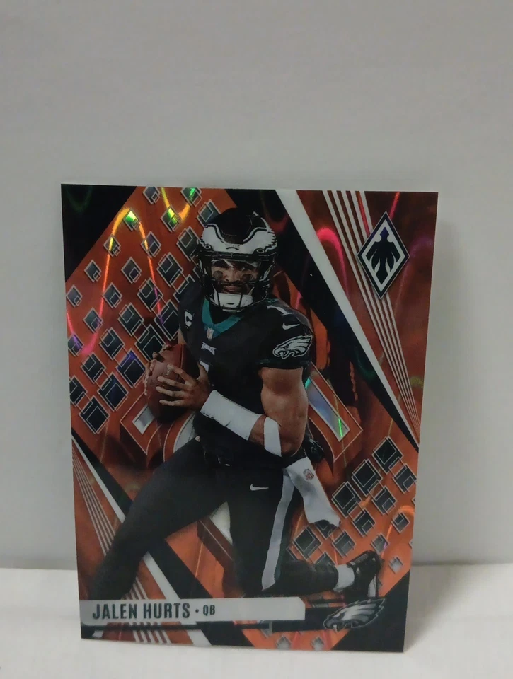 2023 Panini Phoenix Jalen Hurts  50/99 Orange Seismic - Image 1 of 4