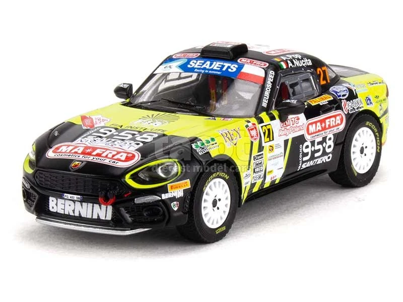 Ixo Model FIAT Abarth 124 Rgt N.27 Rally Polen 2019nucita-pop 1 43