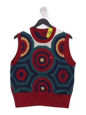 Charles Jeffrey LOVERBOY Women's Jumper M Multi 100% Wool Crew Neck Vest - Image 1 of 4