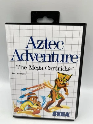 Aztec Adventure (Sega Master System , 1988) With Original Box - Image 1 of 4