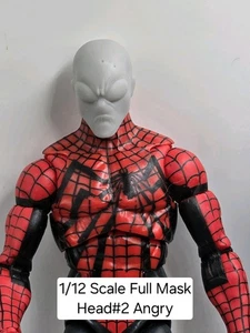 3d Printed INVINCIBLE MASKED MARK HEAD#2 1:12 6" Classified Legends SCALE - Picture 1 of 2