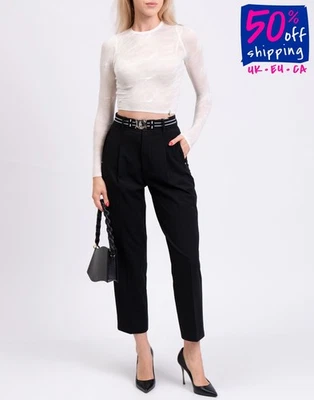 RRP€365 CHRISTINA SEEWALD Jumper Size XS Ivory Long Sleeve - Image 1 of 4