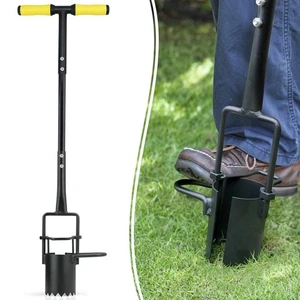 Bulb Planter Tool Long Handle Serrated Base Gardening Bulb Transplanter with ... - Picture 1 of 9