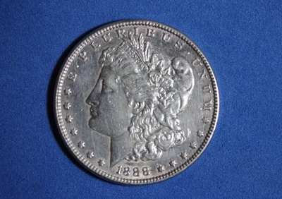 1888- Dólar de plata Morgan #P32507 Foto 1 de 2