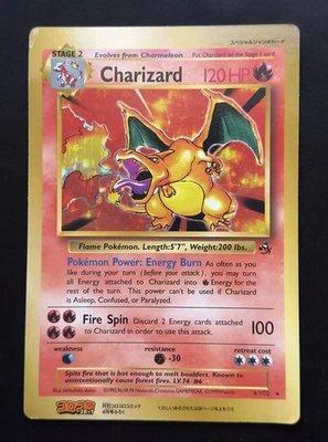 1999 Rare Charizard  CoroCoro Comics Jumbo Promo Japanese Pokemon Card  - Image 1 of 4