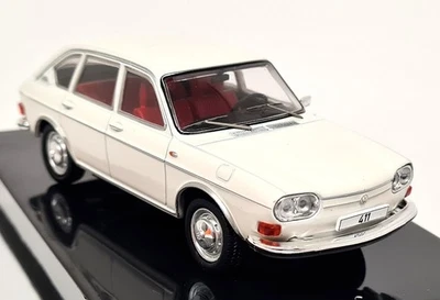 Ixo 1/43 - Volkswagen 411 LE 1970 coche modelo a escala diecast blanco Foto 1 de 4