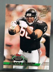 LINCOLN KENNEDY #424 Falcons / Washington RC 1993 topps Stadium club High Number - Picture 1 of 1