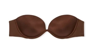 Victoria's Secret Bare Every-Way Strapless Bra w/Straps 38D Brown NEW! - Picture 1 of 9
