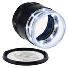 Ronogn Illuminated Loupe Magnifiers 10X Jewelers Loupe with 8 LED Lights Adju...