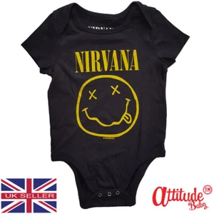 Nirvana Baby Grows - Banda de rock con licencia oficial bebé adulto niños rock pesado - Imagen 1 de 1