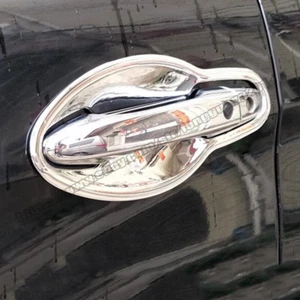 8PCS Car ABS Chrome Door Bowl Handle Trim Cover For Honda CRV CR-V 2012-2016 - Picture 1 of 7