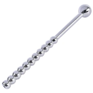 Brooks Ball Sounding Plug, 5" Chirurgenstahl hohler männlicher Harnröhren-Penisplug - Bild 1 von 3