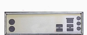 Shield I/O IO Backplate For Asus D500TD Motherboard - Afbeelding 1 van 1