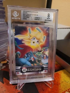 Pokémon TCG BGS 8 JIRACHI FLYGON & SALAMENCE #403 NON-HOLO Bandai Carddass Zukan - Picture 1 of 2
