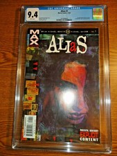 Alias #1 Hot Premiere Key CGC 9.4 NM 1st Jessica Jones Defenders Max Marvel MCU