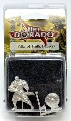 Hell Dorado: Saracens - Столп Веры, Кинжалы НОВЫЙ В КОРОБКЕ МЕТАЛЛИЧЕСКИЙ ШИФР STUDIOS - Изображение 1 из 2