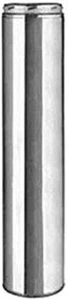 Selkirk Sure-Temp 8 in. D X 48 in. L Stainless Steel Chimney Pipe - Picture 1 of 5