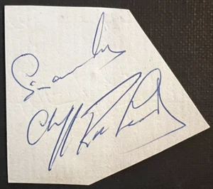 SIR CLIFF RICHARD SIGNED AUTOGRAPHED PAPER THE SHADOWS 3RD TOP SELLING UK ARTIST - Picture 1 of 1