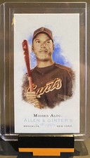 2006 Topps Allen & Ginter #49 : Moises Alou Base MINI in Tobacco Size Top-Loader