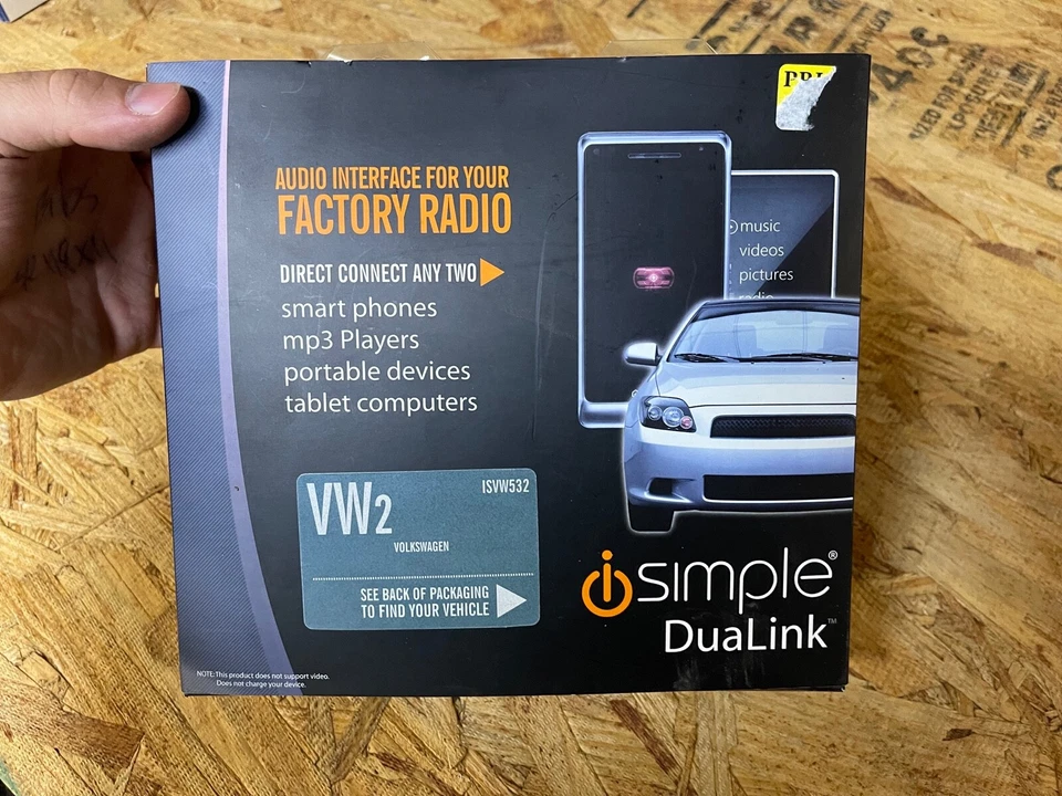 isimple isvw532 DuaLink Kit for Select VW Vehicles new old stock  - Image 1 of 2