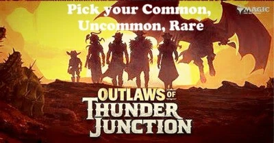 MTG - Outlaws Of Thunder Junction - OTJ -Singles - Common - Uncommon - Rare N/M - Image 1 of 2