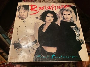 BANANARAMA “TRUE CONFESSIONS” 1986 VINYL LP, POLYGRAM RECORDS, GOOD PLUS - Picture 1 of 2