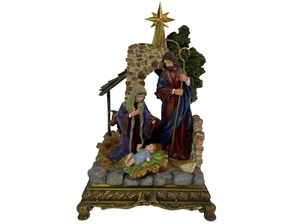 Nuova scena mangiatoia Danbury come nuova "MIRACOLO IN BETHLEHEM", alta 7,5", rara con certificato di autenticità - Foto 1 di 7
