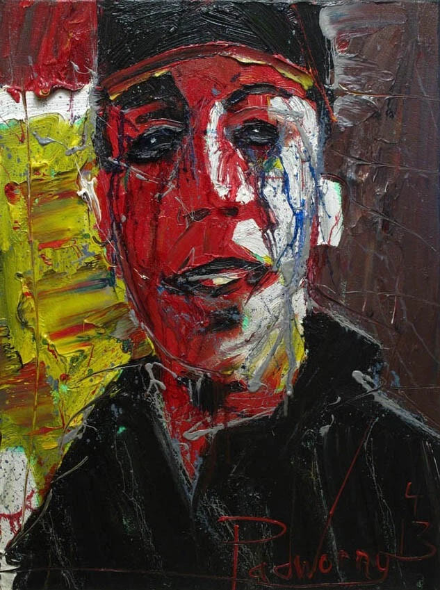 24x18" MODERN ORIGINAL OIL█PAINTING█VINTAGE█IMPRESSIONISM█ART SIGNED ABSTRACT A - Image 1 of 4