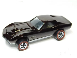 Custom Corvette Original Hot Whels Redline Top Shelf Restoration US Brown - Picture 1 of 6