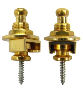 NEW Jeu de 2 STRAPLOCKS haute qualité - gold - Attache-sangle - PROMO 2025 - Bild 1 von 6