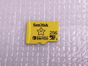 SanDisk 256GB microSDXC Micro SD Card for Nintendo Switch - Tested & working! - Photo 1 sur 1