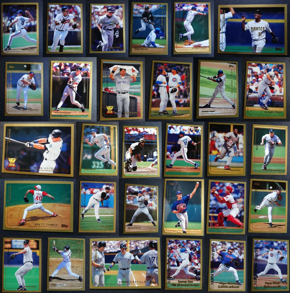 1999 Topps Baseball Cards Complete Your Set U You Pick From List 1-231 - Image 1 of 1
