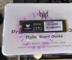 One Acer Preoator SSD GM7000 2TB 7400MB/s Pcle4.0 independence cache new - Afbeelding 1 van 1