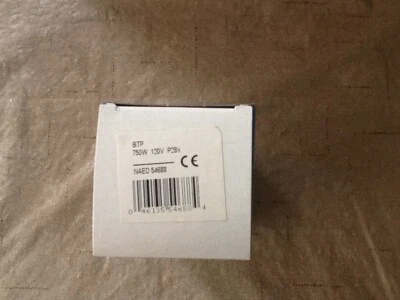 BTP OSRAM 750 WATT 120V STAGE AND STUDIO PHOTO OPTIC LAMP - Image 1 of 2