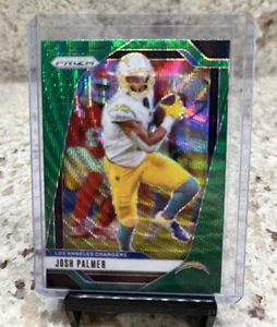 JOSH PALMER #159 2024 PANINI PRIZM CHARGERS GREEN WAVE - Picture 1 of 2