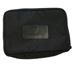 "Bolsa de viaje Allen Edmonds 1922 10"" negra con interior azul" - Imagen 1 de 11