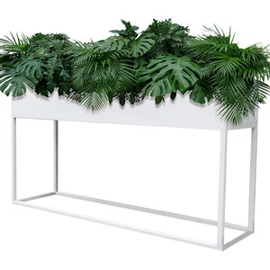 100 x 30 x 40cm Outdoor Raised Garden Bed Metal Planter Box Backyard,mall flower - Picture 1 of 7